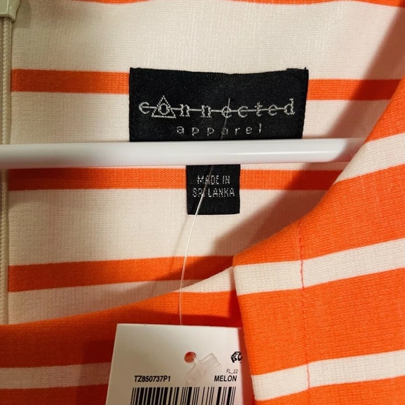 Connected Apparel Melon Dress, Size: 10P  NWT. MSRP $69 - Picture 3 of 11